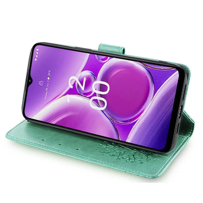 For Nokia G42 Case Scratch-proof Imprinted Deer Tree Pattern Stand Phone Protector