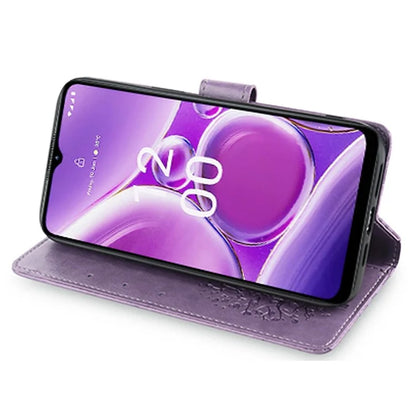 For Nokia G42 Case Scratch-proof Imprinted Deer Tree Pattern Stand Phone Protector