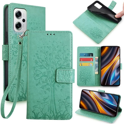 For Xiaomi Redmi Note 11T Pro 5G / Note 11T Pro+ 5G / Poco X4 GT 5G / Redmi K50i 5G Case Anti-drop Leather Phone Shell