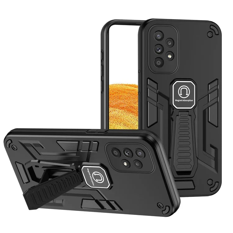 For Samsung Galaxy A33 5G Armor Phone Case with Car Mount Kickstand