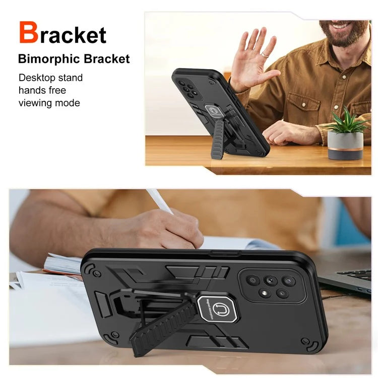 For Samsung Galaxy A33 5G Armor Phone Case with Car Mount Kickstand