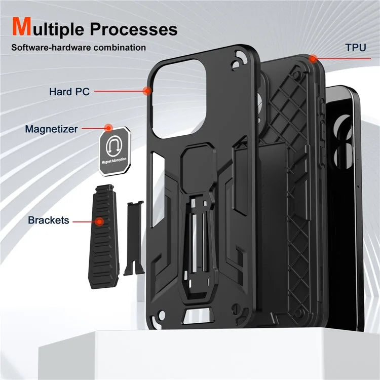 For Samsung Galaxy A33 5G Armor Phone Case with Car Mount Kickstand