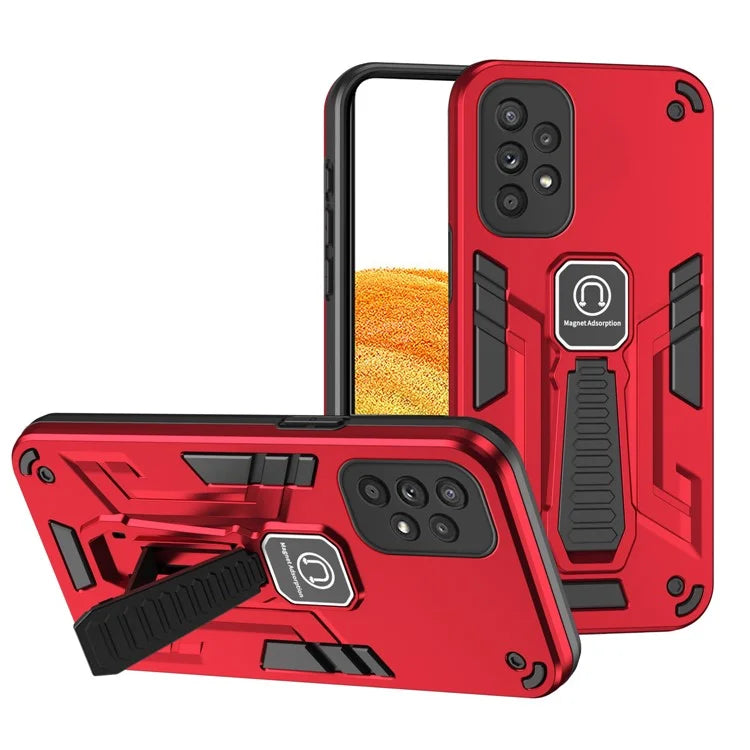 For Samsung Galaxy A33 5G Armor Phone Case with Car Mount Kickstand