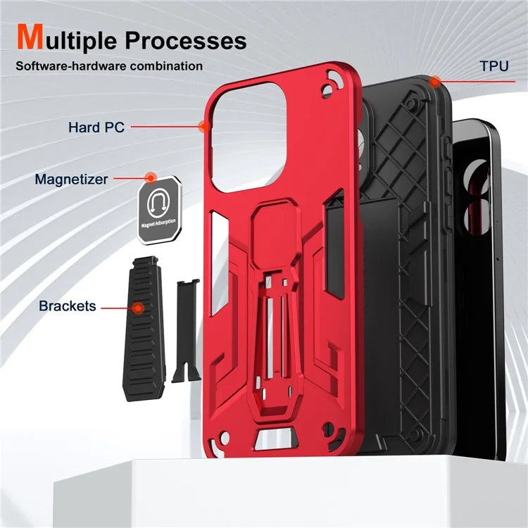 For Samsung Galaxy A33 5G Armor Phone Case with Car Mount Kickstand