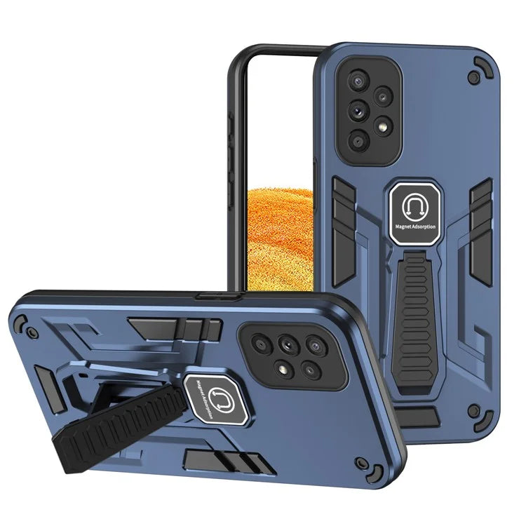 For Samsung Galaxy A33 5G Armor Phone Case with Car Mount Kickstand