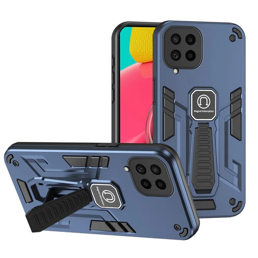 For Samsung Galaxy M53 5G Phone Case TPU+ PC Anti-Scratch Phone Cover