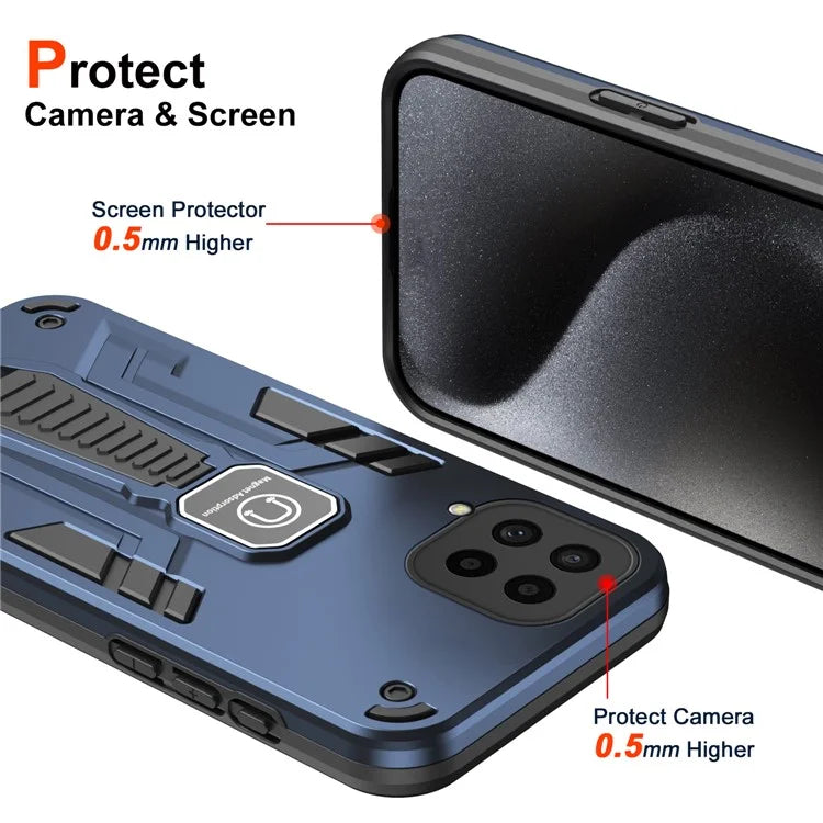 For Samsung Galaxy M53 5G Phone Case TPU+ PC Anti-Scratch Phone Cover