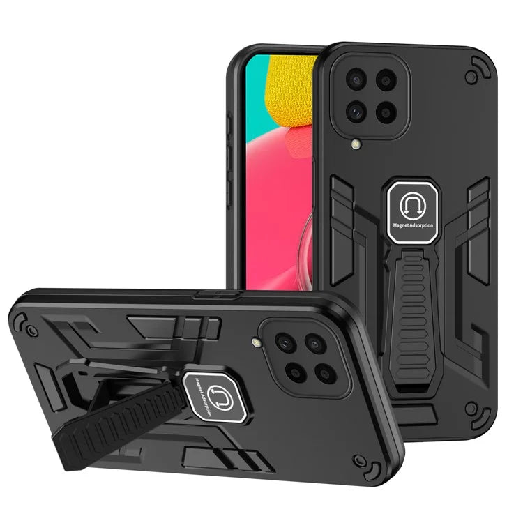 For Samsung Galaxy M53 5G Phone Case TPU+ PC Anti-Scratch Phone Cover