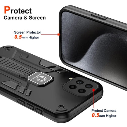 For Samsung Galaxy M53 5G Phone Case TPU+ PC Anti-Scratch Phone Cover