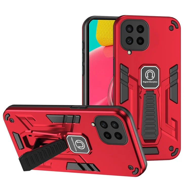 For Samsung Galaxy M53 5G Phone Case TPU+ PC Anti-Scratch Phone Cover