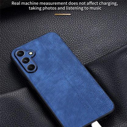 AZNS For Samsung Galaxy A25 5G (Global) (161.0 x 76.5 x 8.3mm) Case PU Leather Coated TPU Anti-slip Back Shell
