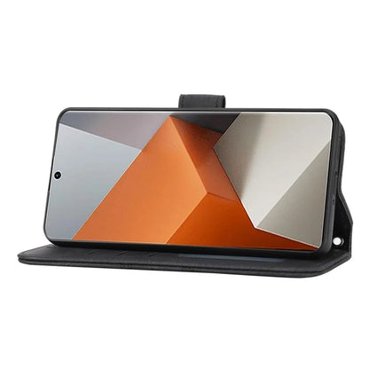 For Xiaomi Redmi Note 13 Pro+ 5G Case Soft PU Leather+TPU Imprinted Phone Cover