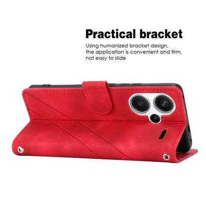 For Xiaomi Redmi Note 13 Pro+ 5G Case Imprinted Line Card Slots Shockproof Phone Cover