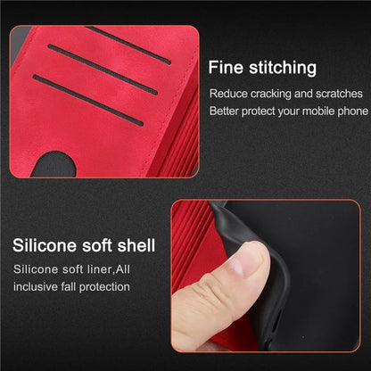 For Xiaomi Redmi Note 13 Pro+ 5G Case Imprinted Line Card Slots Shockproof Phone Cover