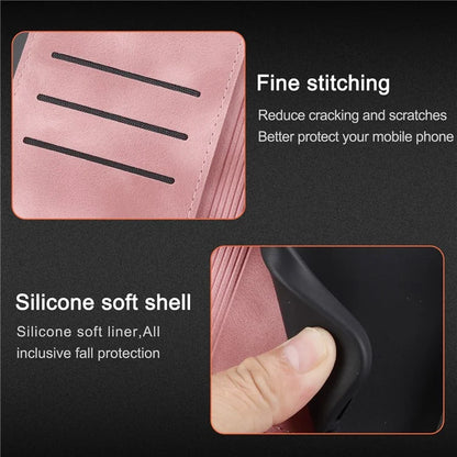 For Xiaomi Redmi Note 13 Pro+ 5G Case Imprinted Line Card Slots Shockproof Phone Cover