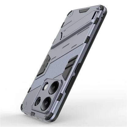 For Xiaomi Redmi Note 13 4G Phone Case Kickstand PC+TPU Drop-proof Back Shell