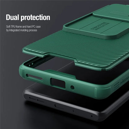NILLKIN CamShield Pro Series For OnePlus Ace 3 5G / 12R 5G Phone Case Lens and Privacy Protection Back Shell