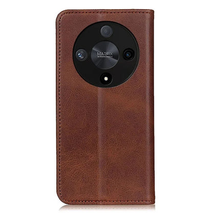 For Honor Magic6 Lite 5G / X9b 5G / X50 5G Cover Split Leather Magnetic Absorption Phone Case