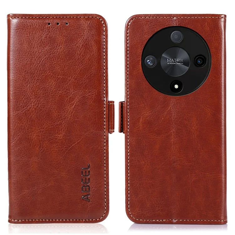 ABEEL For Honor Magic6 Lite 5G / X9b 5G / X50 5G Case PU Leather Folio Stand Phone Cover