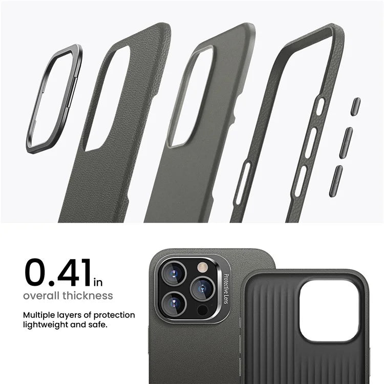 For iPhone 14 Pro Max Case Drop-proof TPU+PC Phone Shell with Kickstand