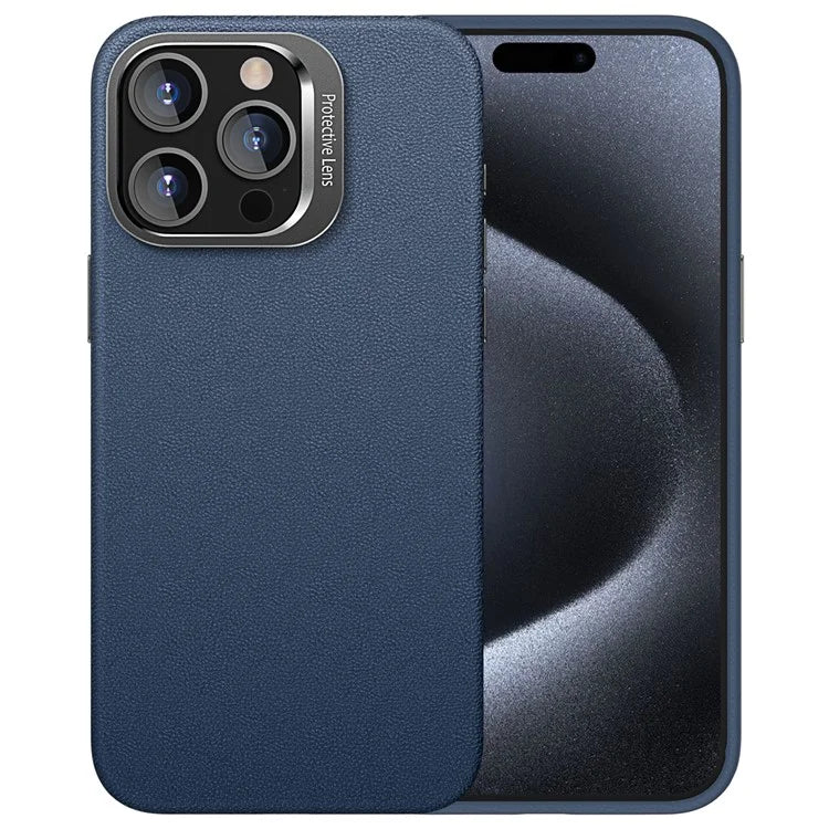 For iPhone 15 Pro Max Back Case TPU+PC Shock Absorbing Kickstand Phone Shell