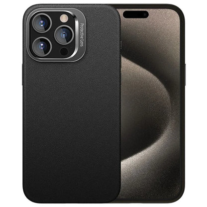 For iPhone 15 Pro Max Back Case TPU+PC Shock Absorbing Kickstand Phone Shell