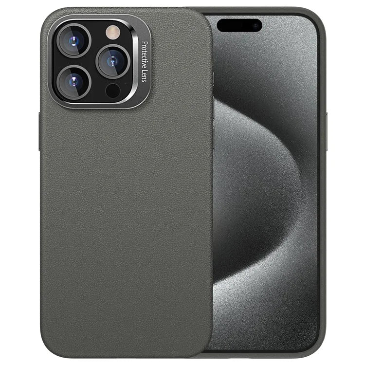 For iPhone 15 Pro Max Back Case TPU+PC Shock Absorbing Kickstand Phone Shell