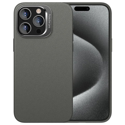 For iPhone 15 Pro Max Back Case TPU+PC Shock Absorbing Kickstand Phone Shell