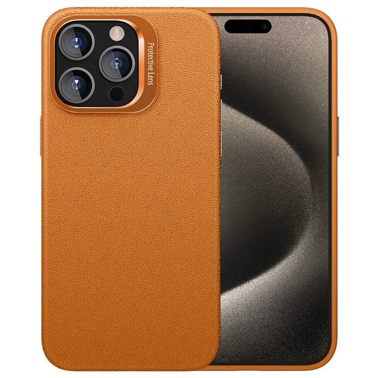 For iPhone 15 Pro Max Back Case TPU+PC Shock Absorbing Kickstand Phone Shell