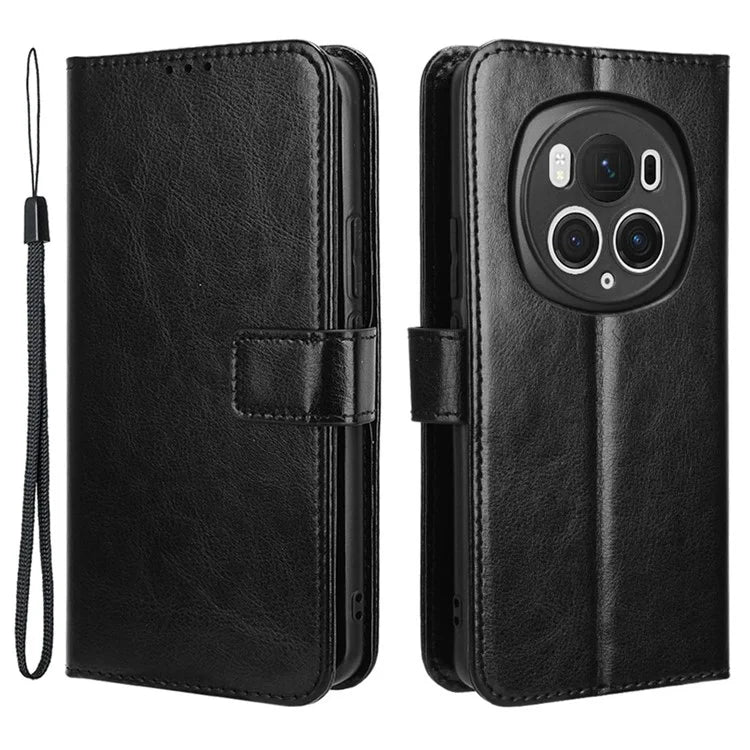 For Honor Magic6 Pro 5G Case Drop-proof Crazy Horse Texture Protective Shell