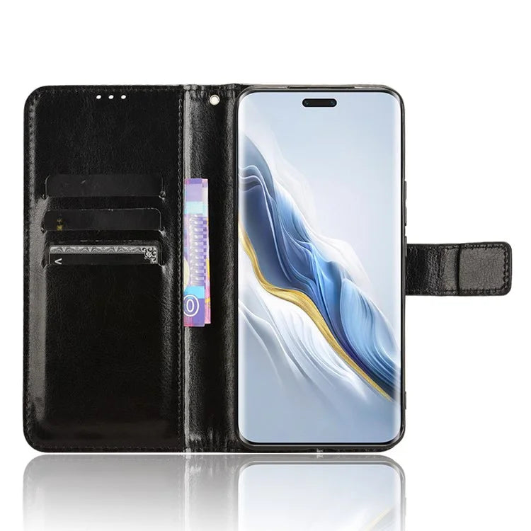 For Honor Magic6 Pro 5G Case Drop-proof Crazy Horse Texture Protective Shell