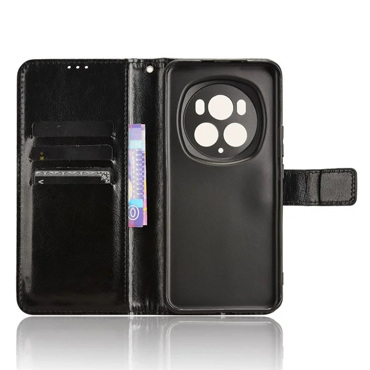 For Honor Magic6 Pro 5G Case Drop-proof Crazy Horse Texture Protective Shell