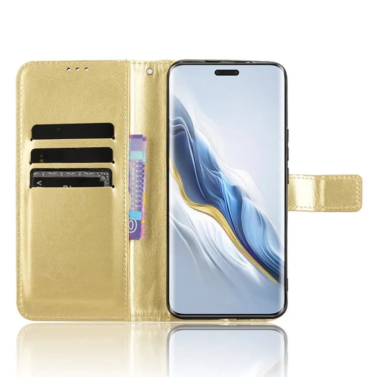 For Honor Magic6 Pro 5G Case Drop-proof Crazy Horse Texture Protective Shell