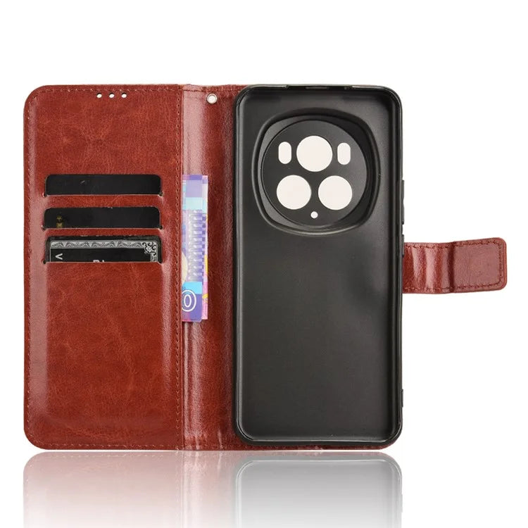 For Honor Magic6 Pro 5G Case Drop-proof Crazy Horse Texture Protective Shell
