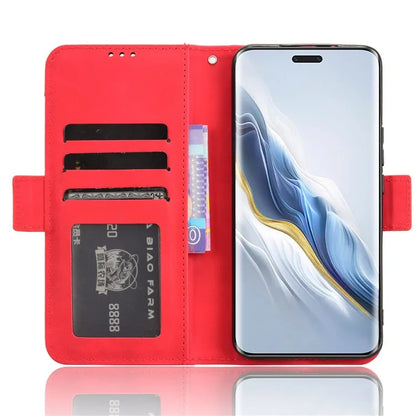 Leather Cover for Honor Magic6 Pro 5G Case Stand Multiple Card Slots Case