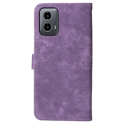 For Motorola Moto G34 5G Magnetic Phone Case RFID Blocking Leather Cover