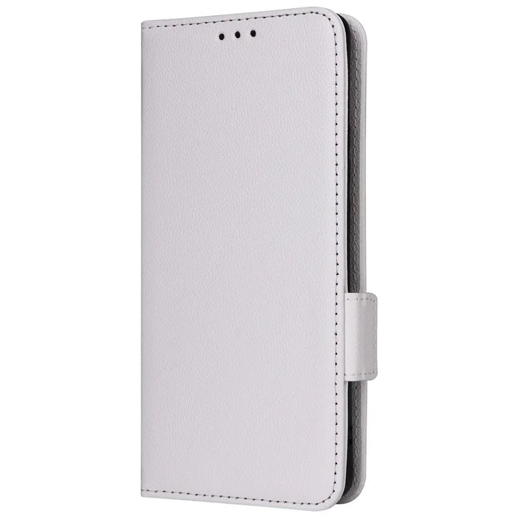 For vivo X100 Pro 5G  Case Card Slots Shockproof Phone Cover with Litchi Texture