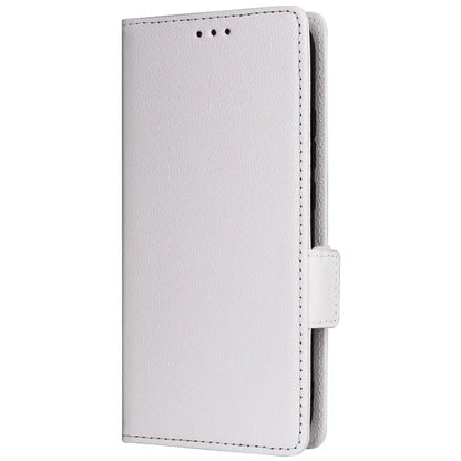 For TCL 502 Phone Cover Litchi Texture Wallet Case with Wrist Strap