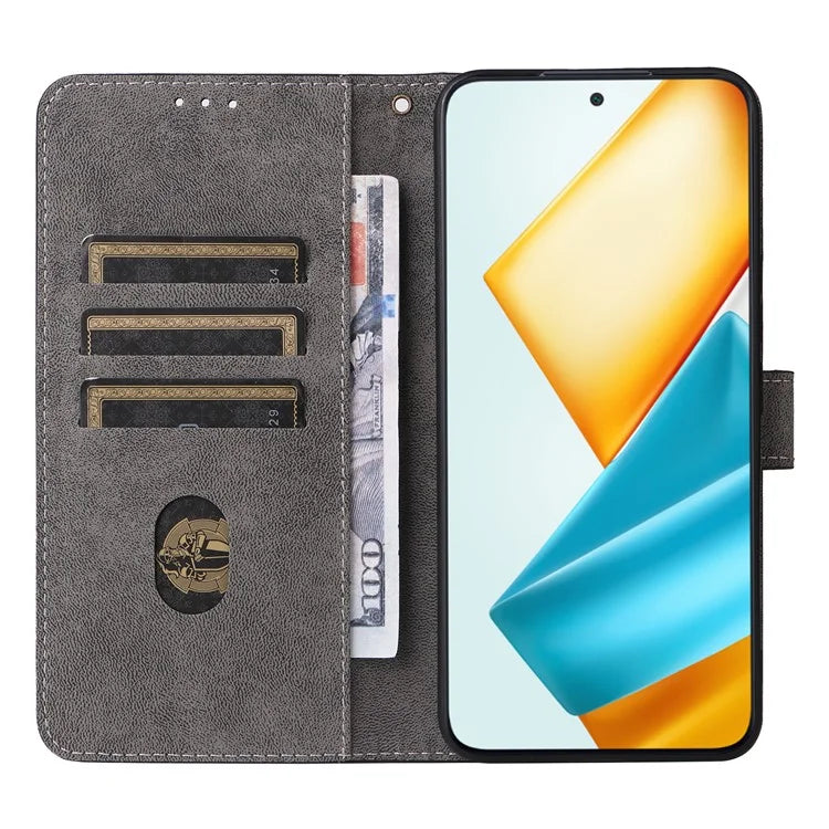 For Honor 90 GT 5G Case RFID Blocking Drop Protection Cover with Hand Strap