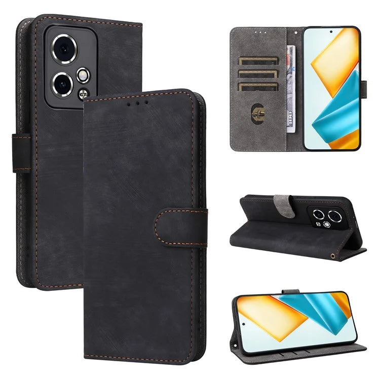 For Honor 90 GT 5G Case RFID Blocking Drop Protection Cover with Hand Strap