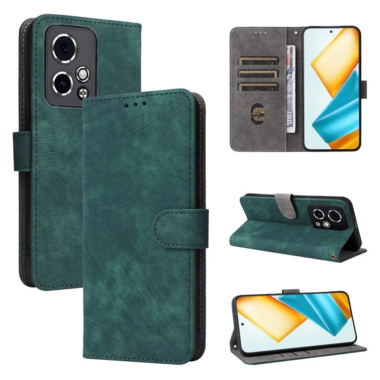 For Honor 90 GT 5G Case RFID Blocking Drop Protection Cover with Hand Strap