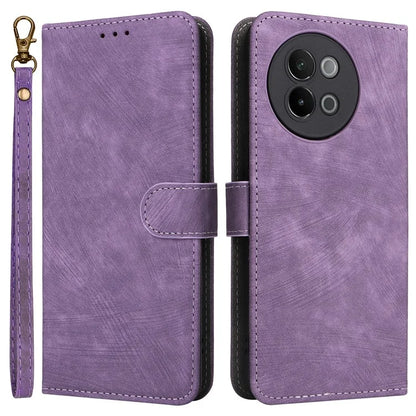 For vivo S18e 5G Leather Phone Case RFID Blocking Shockproof Flip Cover