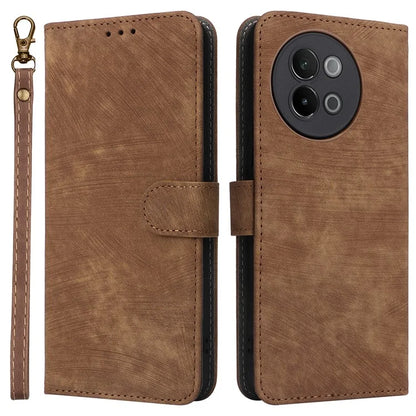 For vivo S18e 5G Leather Phone Case RFID Blocking Shockproof Flip Cover