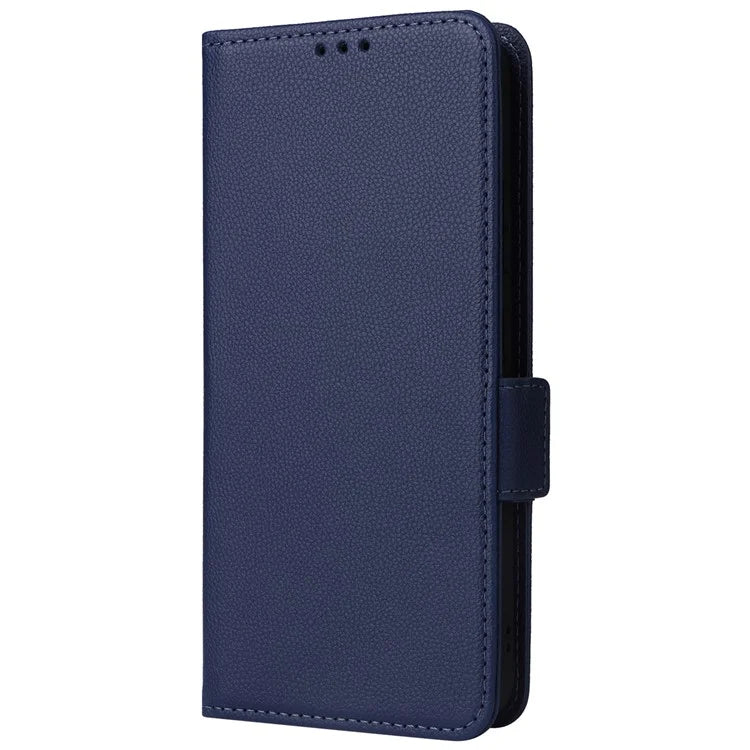 For Samsung Galaxy Xcover 7 Litchi Texture Leather Case Wallet Shockproof Phone Cover