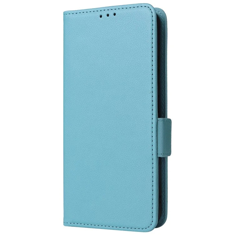 For Samsung Galaxy Xcover 7 Litchi Texture Leather Case Wallet Shockproof Phone Cover