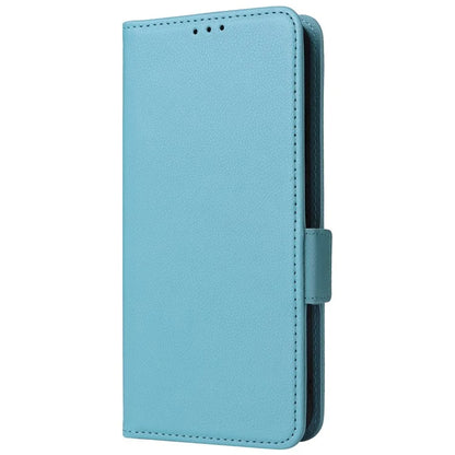 For Samsung Galaxy Xcover 7 Litchi Texture Leather Case Wallet Shockproof Phone Cover
