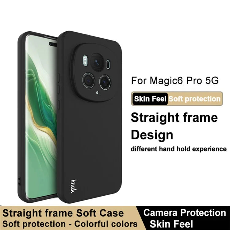 IMAK UC-4 Series for Honor Magic6 Pro 5G Case Straight Edge Soft TPU Phone Shell