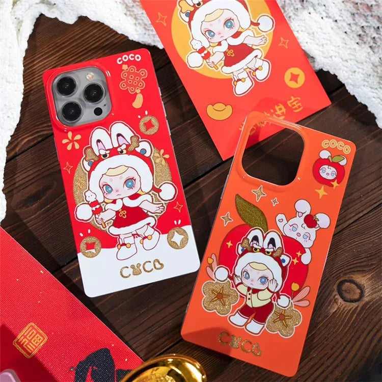 KINGXBAR For iPhone 15 Pro Case Silk-screen printing IML TPU Phone Back Cover