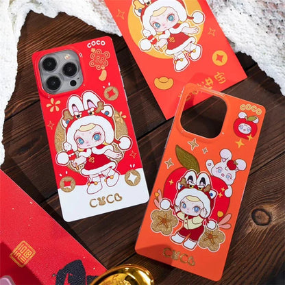 KINGXBAR For iPhone 15 Pro Case Silk-screen printing IML TPU Phone Back Cover
