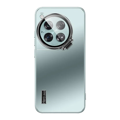 For OnePlus 12 5G Back Case with Lens Kickstand TPU+PC Phone Cover Protector